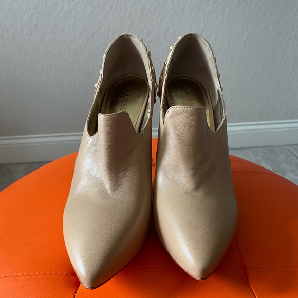 Marciano Stud Heel Stilettos Pointy Toe Shoes - Picture 4 of 5